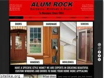 alumrockhardwarewindowsdoors.com