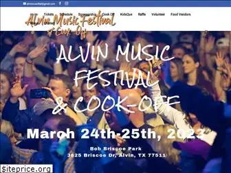 alvinmusicfestival.com