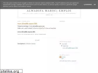 alwadifa-emploi.blogspot.com