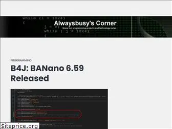 alwaysbusycorner.com