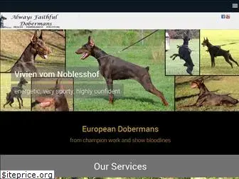 alwaysfaithfuldobermans.com