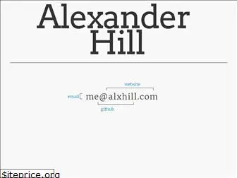 alxhill.com