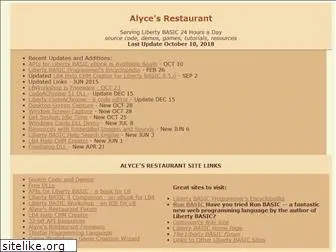 alycesrestaurant.com