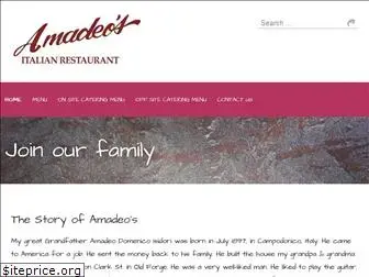 amadeositalianrestaurant.com