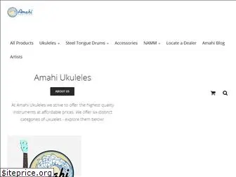 amahiukuleles.com