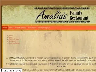 amaliasfamilyrestaurant.com