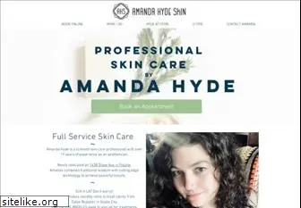 amandahydeskin.com