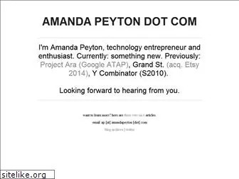 amandapeyton.com