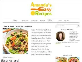 amandaseasyrecipes.com