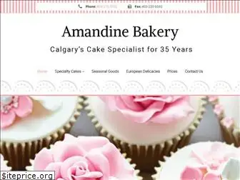 amandinebakery.net