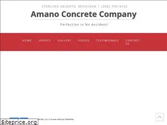 amanoconcrete.com