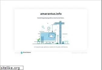 amarantus.info