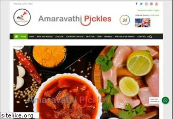 amaravathipickles.com