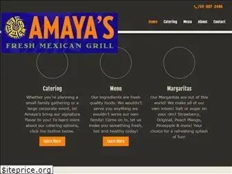 amayasmexicangrill.com