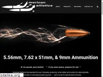 amballistics.com