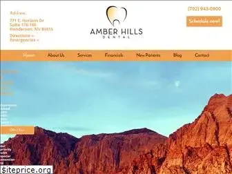amberhillsdental.com