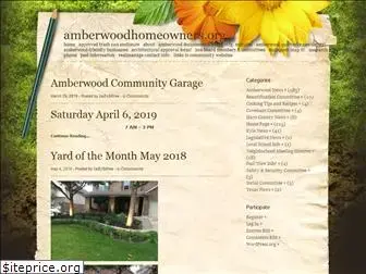 amberwoodhomeowners.org