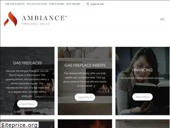 ambiancefireplaces.com