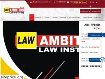 ambitionlawinstitute.com