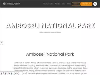 amboselinationalparks.com