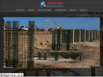 ambroseconcrete.com