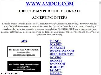 amdof.com