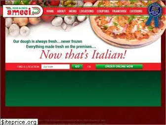 amecipizzaandpasta.com