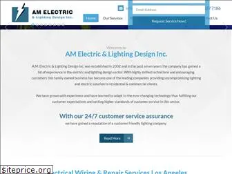 amelectricandlighting.com