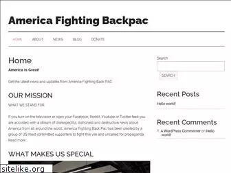 americafightingbackpac.com