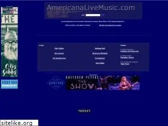 americanalivemusic.com