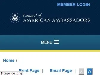 americanambassadors.org