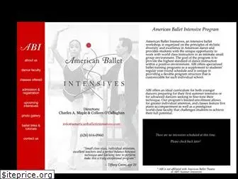 americanballetintensives.com