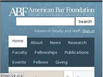 americanbarfoundation.org