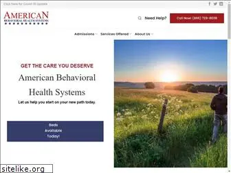 americanbehavioralhealth.net