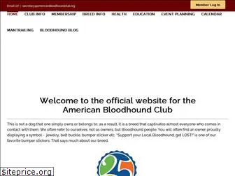 americanbloodhoundclub.org