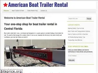 americanboattrailerrental.com