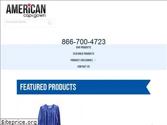 americancapandgown.com