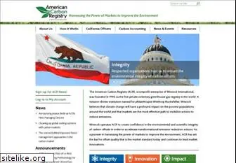 americancarbonregistry.org