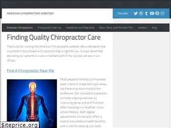 americanchiropractors.org