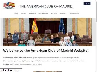 americanclubofmadrid.com