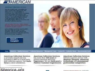 americancollectionservices.com