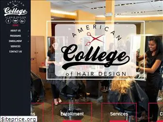 americancollegeofhairdesign.com