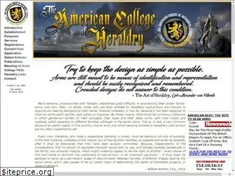 americancollegeofheraldry.org