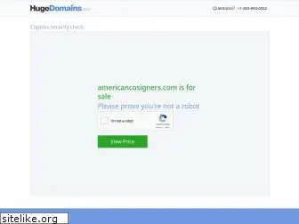 americancosigners.com