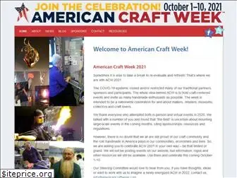 americancraftweek.com