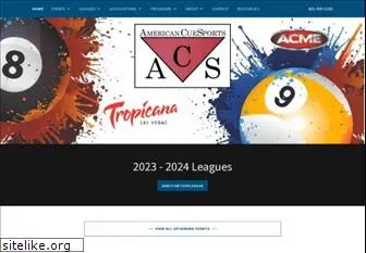 americancuesports.org