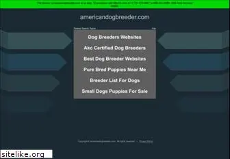 americandogbreeder.com