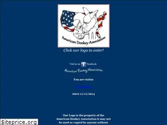 americandonkeyassociation.com