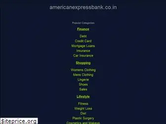 americanexpressbank.co.in