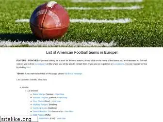 americanfootballeurope.com